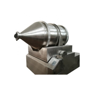 two dimensional motion granule blender ginger flour mixer with rotating drum for sale